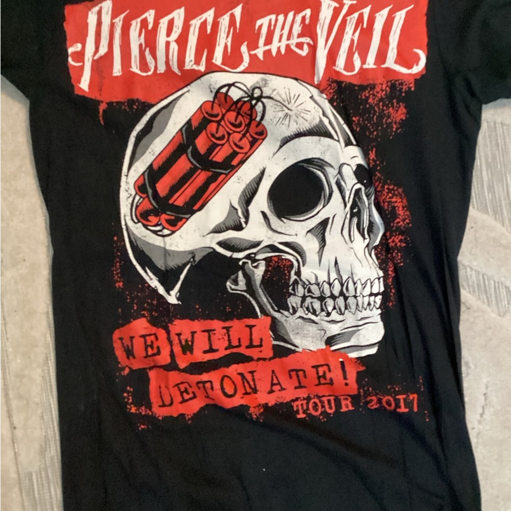 Pierce the Veil “We will Detonate” 2017 tour shirt